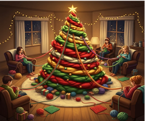 Yarn Christmas Tree