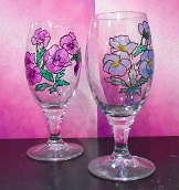 Painted glasses